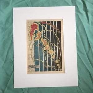 Wonder Woman Cover comic Art matted DC Comics